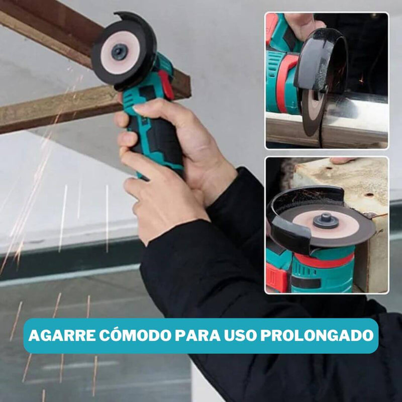 PROGRIND - MINI AMOLADORA ANGULAR INALAMBRICA