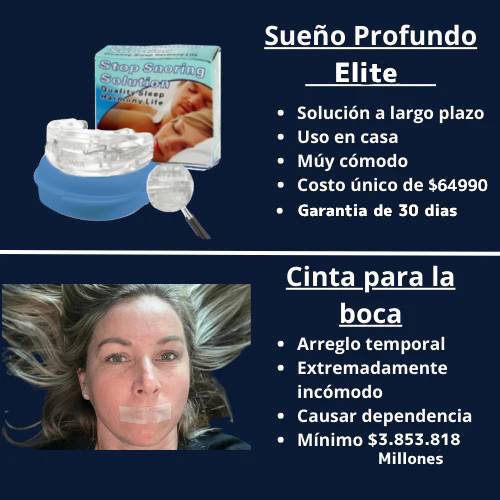¡Últimas 23 unidades disponibles! Duerme tranquilo desde hoy 😴📦 Sueño Profundo Elite™ Dispositivo Bucal Anti-Ronquidos