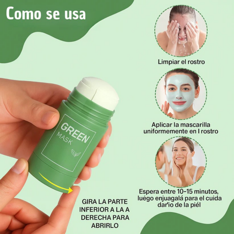 ¡Oferta 2x1 en Mascarilla de Té Verde! 👉 Pagar únicamente al recibir el producto (Cópia)