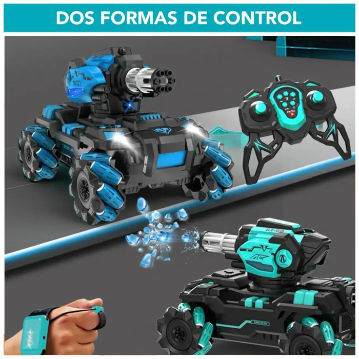 TANQUE MAGNETO 🎁 (+10 MIL BOLAS DE HIDROGEL Y DOS MODOS DE CONTROL)