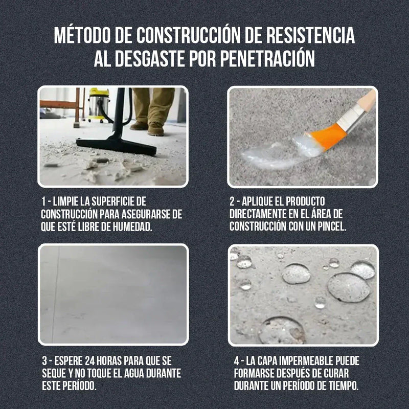 Sellador Impermeabilizante Invisible 500ml Durabilidad de 10 Años- PAGA AL RECIBIR