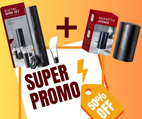🚨 PROMO RELÁMPAGO: KIT DESCORCHADOR + DESTAPADOR GRATIS 🥂🍷VIN EASY PRO🍾KIT DESCORCHADOR+DESTAPADOR DE BOTELLAS GRATIS 🥇SOLO POR HOY