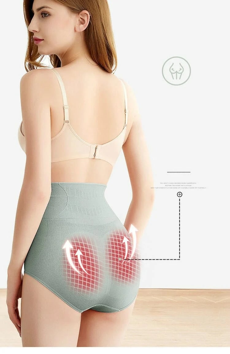 ÚLTIMAS 7 UNIDADES- Bragas elásticas de cintura alta+ GEL TERMOREDUCTOR🎁