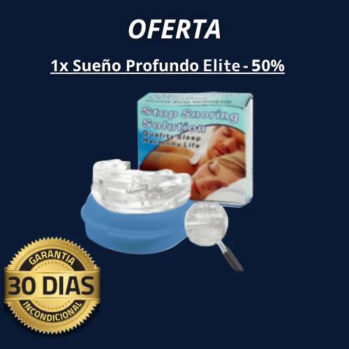 ¡Últimas 23 unidades disponibles! Duerme tranquilo desde hoy 😴📦 Sueño Profundo Elite™ Dispositivo Bucal Anti-Ronquidos