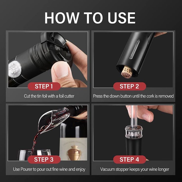 Producto casi agotado… ¡Compra ahora antes de que desaparezca! - 🍷VIN EASY PRO🍾KIT DESCORCHADOR 4 EN 1  IMPORTADO🥇PROMO DIA DEL PADRE + ENVIO GRATIS